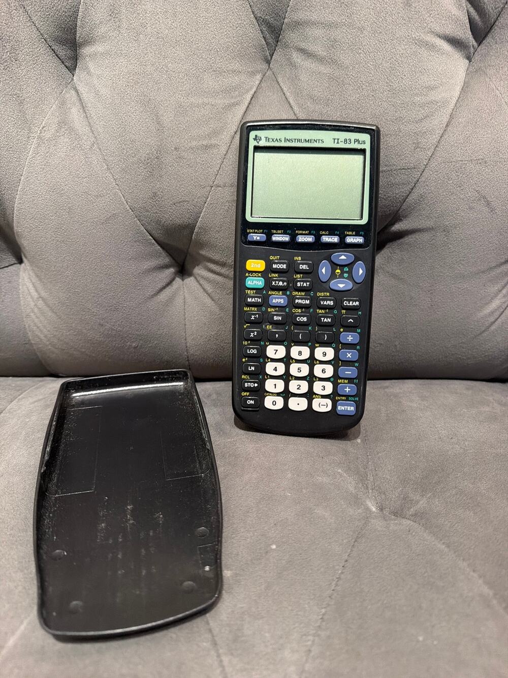 Texas Instruments TI-83 Plus Graphing Calculator with Slide Cover Tested